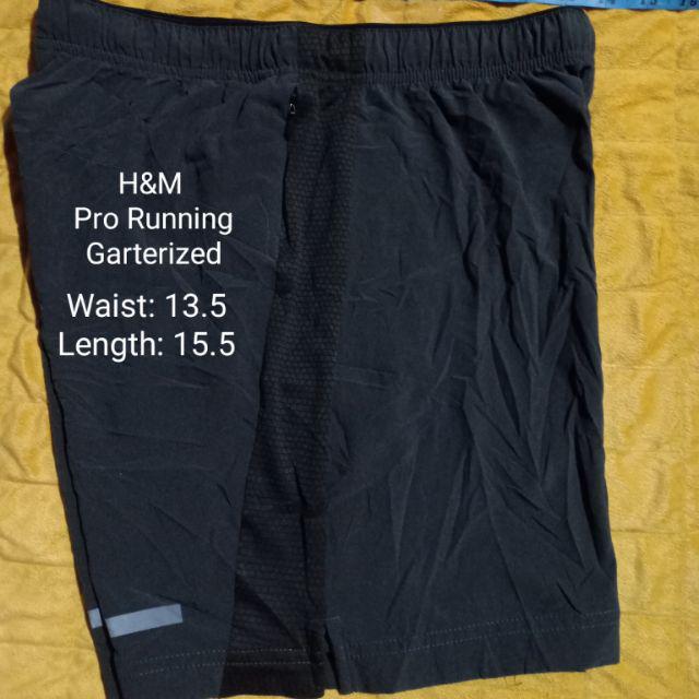 h and m running shorts