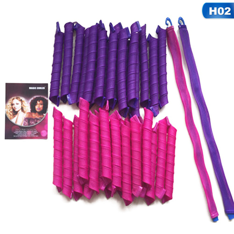 ringlet hair curlers