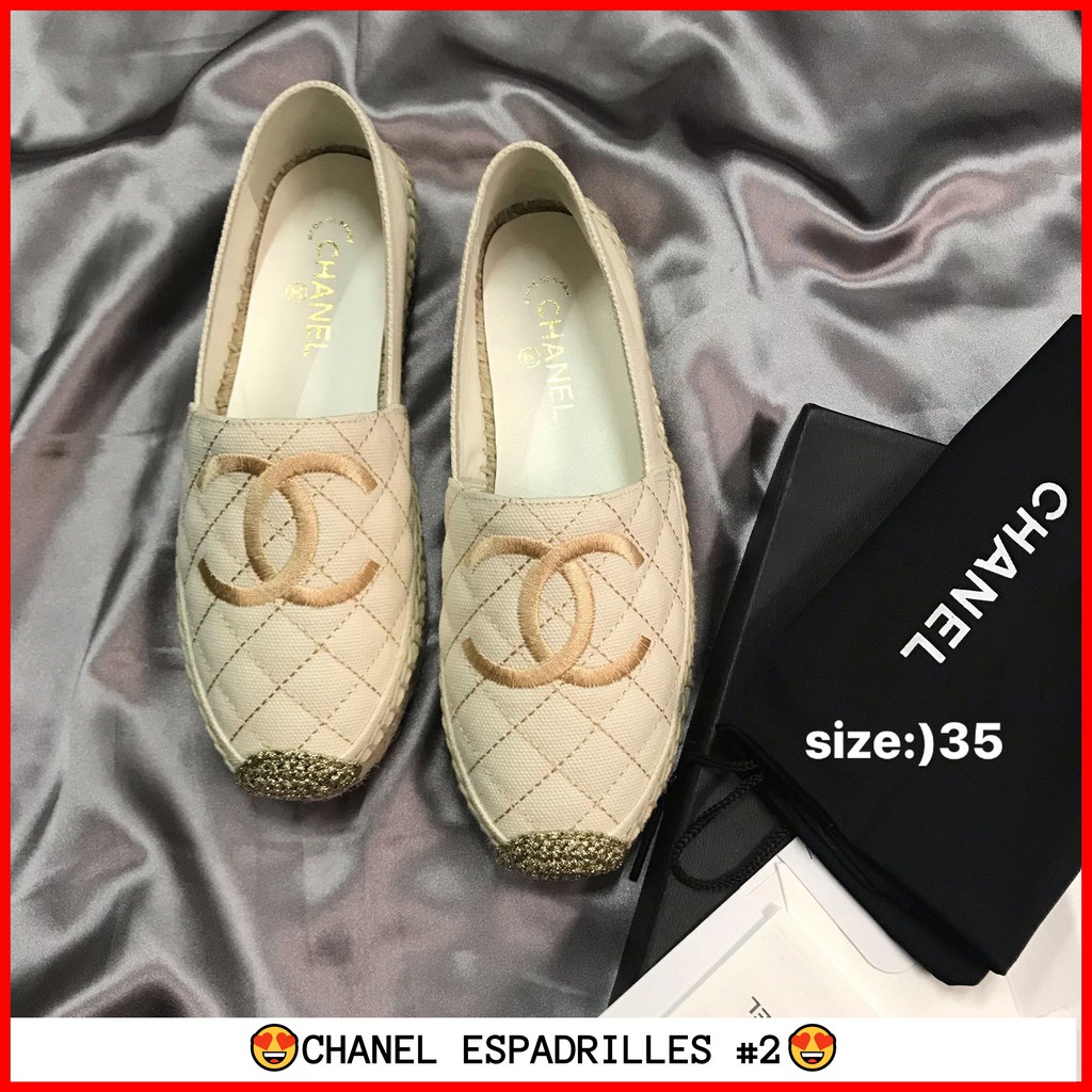 authentic chanel espadrilles