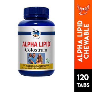 Alpha Lipid Colostrum (120 Chewable Tablets) Dietary Supplement from New Zealand
