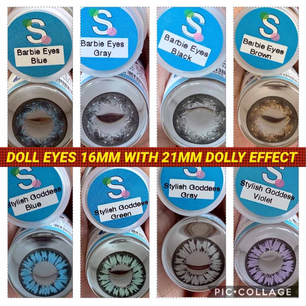 15-16MM DOLL EYE CONTACT LENS big Doll eye lenses - sparkle contact ...