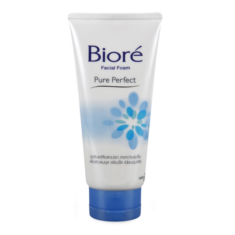 Biore Pure Perfect face cleansing foam, face formula, retains moisture ...