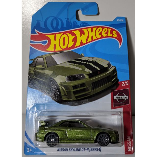 hot wheels r34 2019