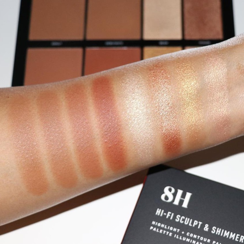 morphe 8h highlight & contour palette