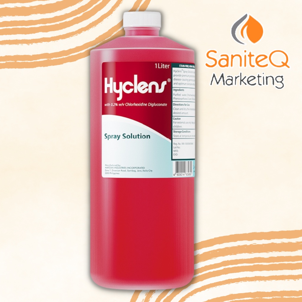 Hyclens Wound Spray 1L Shopee Philippines