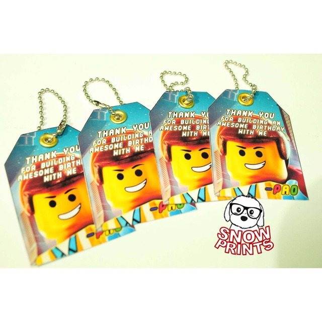 lego thank you tags