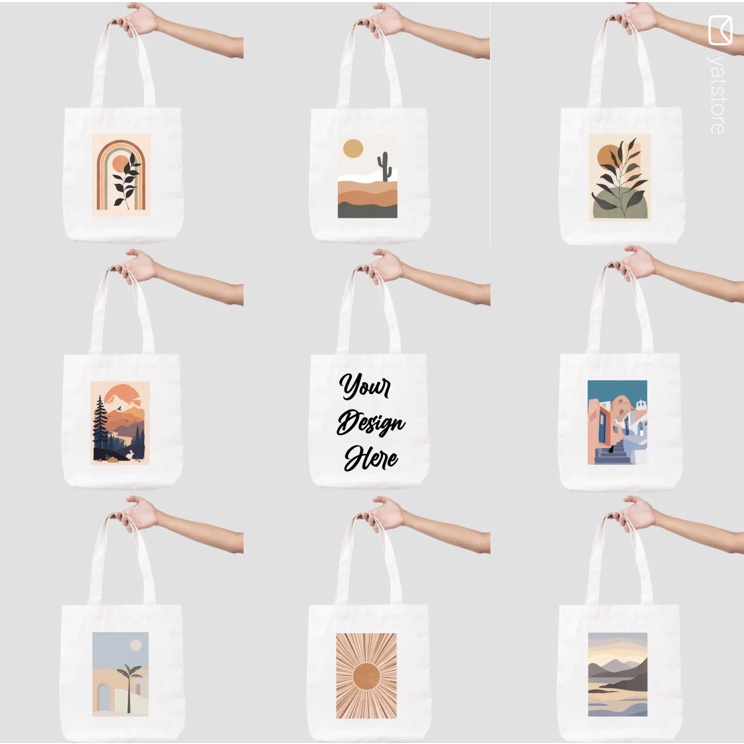 MINIMALIST COLLECTION TOTE BAG | Shopee Philippines