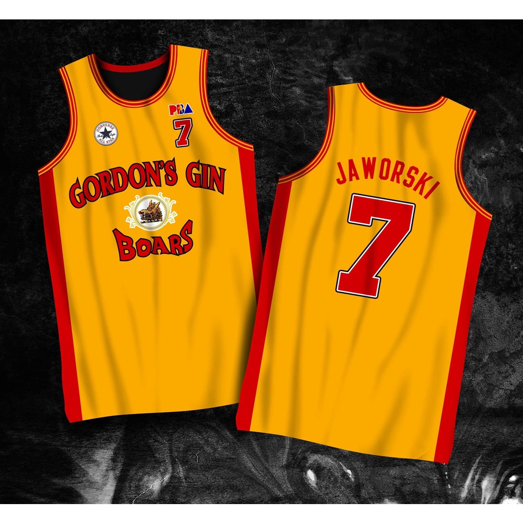 (NEW)Jaworski Jersey Ginebra San Miguel Gin Customize Helterbrand