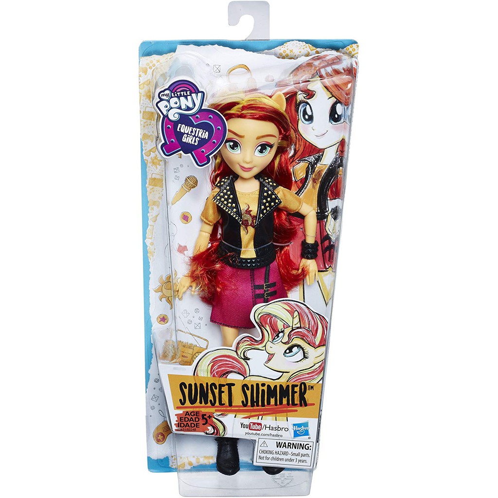 my little pony sunset shimmer doll