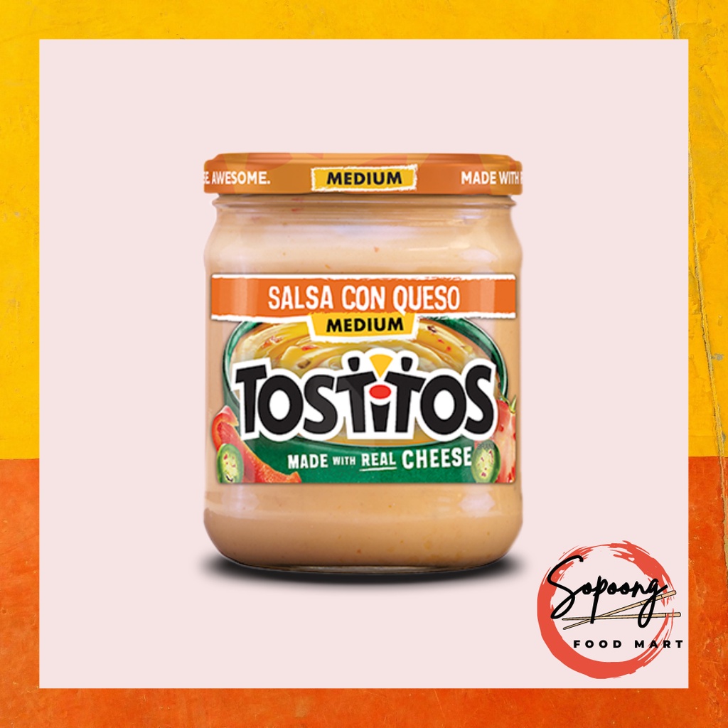 TOSTITOS SALSA CON QUESO DIP 425.2G | Shopee Philippines