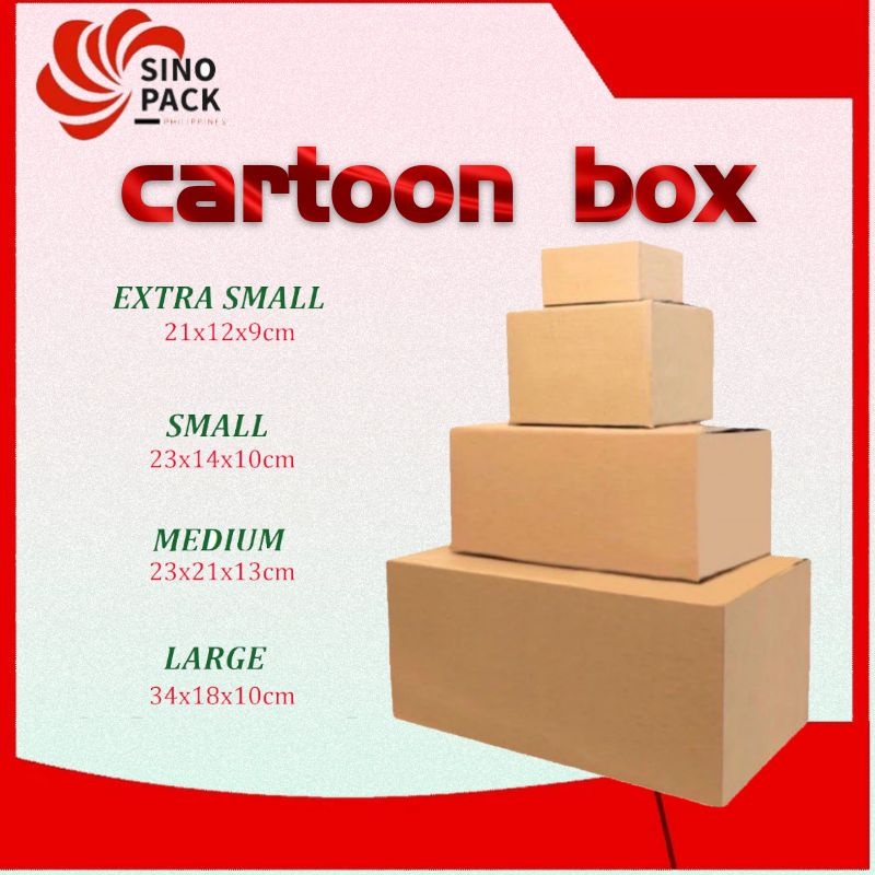 5pcs Shipping Box Corrugated Box Cartoon box shipping box parcel box