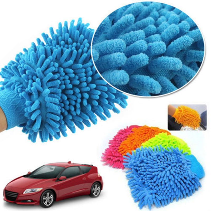 Jacansi Super Microfiber Car Washing Home Cleaning Glove Mitt Cloth