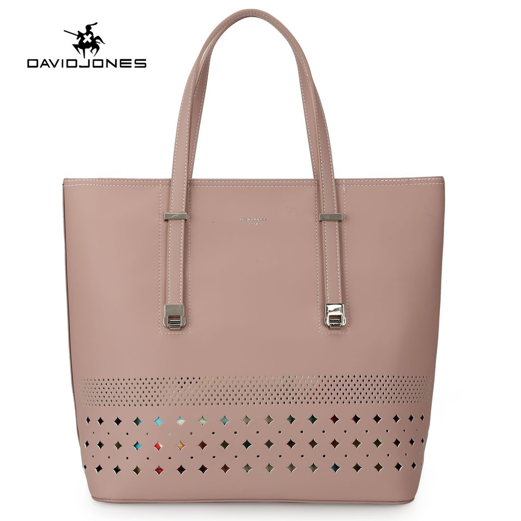 david jones pink bag