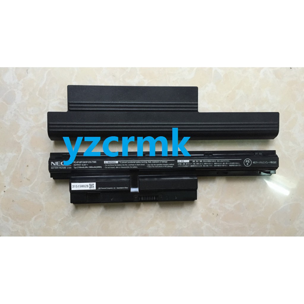 Original Authentic Nec Pc Vp Wp126 Pc Vp Wp128 Ls150 L Laptop Battery 2 665