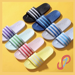 [𝐇𝐎𝐓] Mens and Womens Striped Slippers
