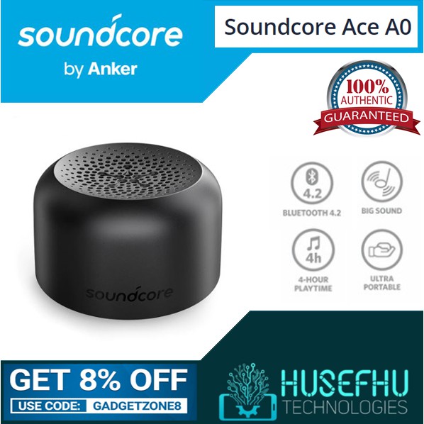 Anker Soundcore Ace A0 Bluetooth Speaker Big Sound 4 Hour Playtime Shopee Philippines