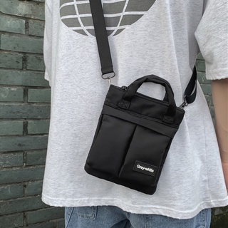 on sale Ulzzang Korean Fashion Nylon Mini Men Sling Bag Crossbody Bag Messenger Bag Shoulder Bag for Men