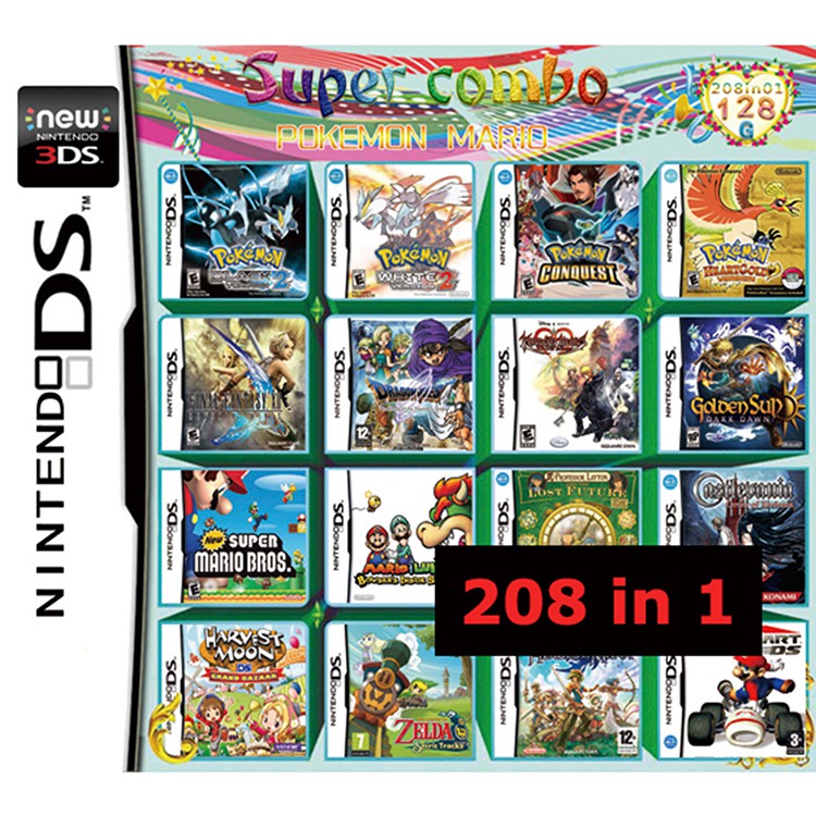 nintendo ds games on 3ds