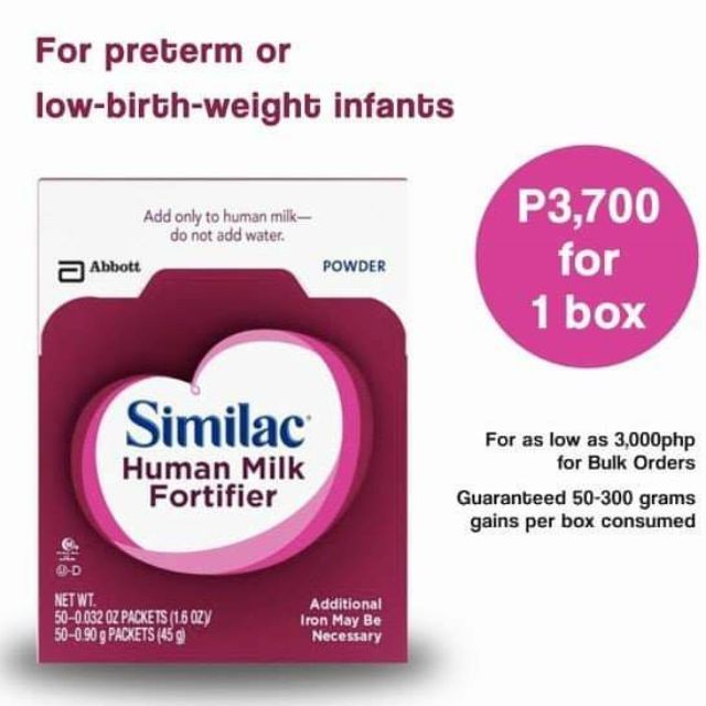 similac human milk fortifier lazada