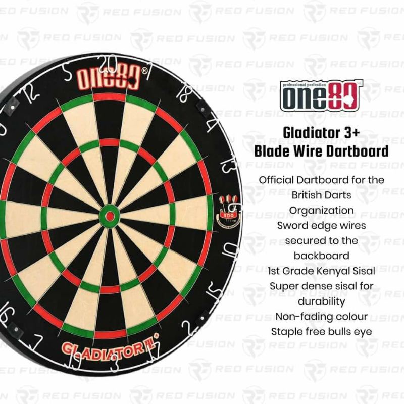 One80 Gladiator 3+ Dartboard Shopee Philippines