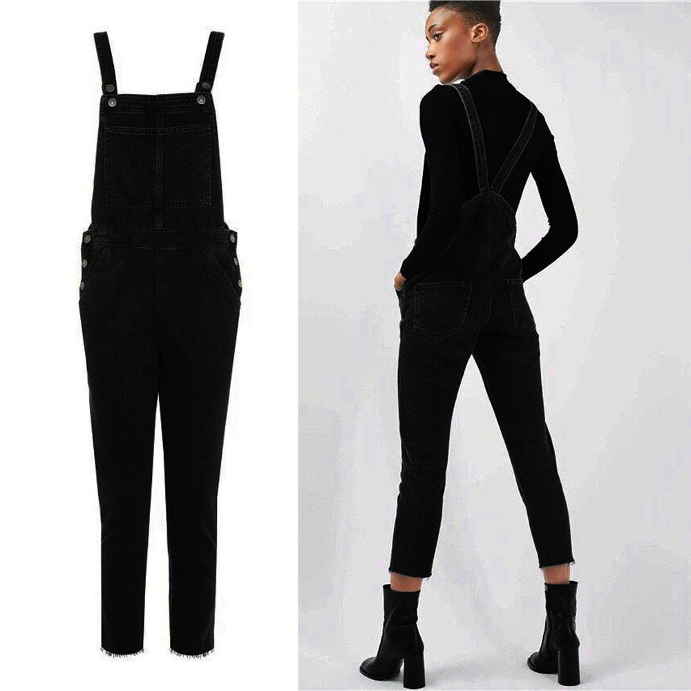 women's jean overall pants