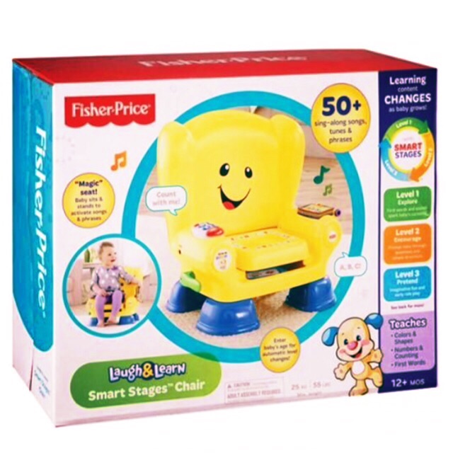 fisher price laugh and learn smart chair