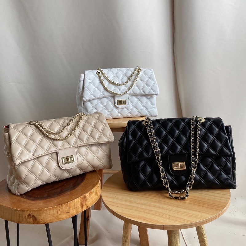 Charlie Quilted Two Way Bag | Shopee Philippines
