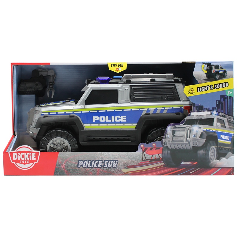 Dickie Toys Police SUV 30cm Toy Vehicle Playset for Boys 3 years and ...