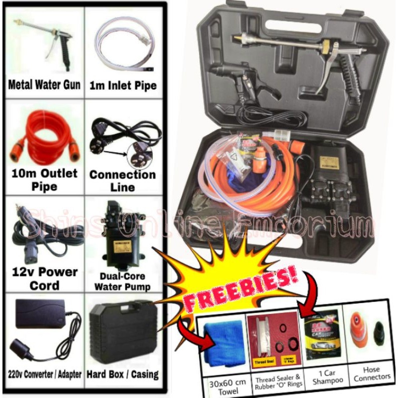 SOE Carwash Pressure Washer 48V Cordless Washer Portable High Pressure Washer Power Sprayer Handheld