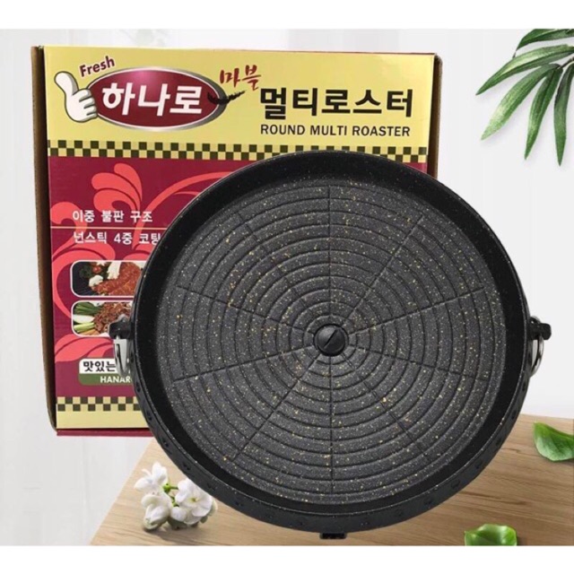 Portable Bbq Top Grill Butane Gas Stove Pan Plate Non Stick