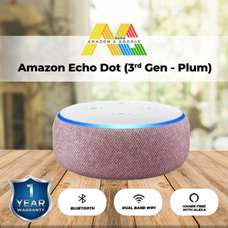 echo dot 3rd gen bluetooth