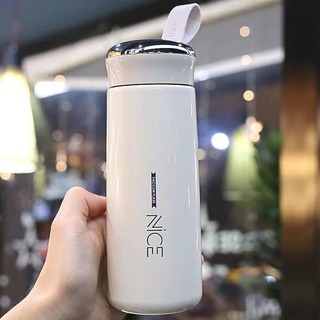 Nice Cup Glass Bottle Tumbler Creative Water Cup 400ml | Shopee Philippines