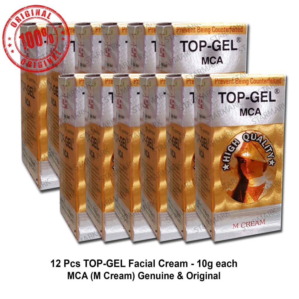 Topgel Cream Top Gel Cream Topgel Facial Cream Creams TopGel Cream 10g
