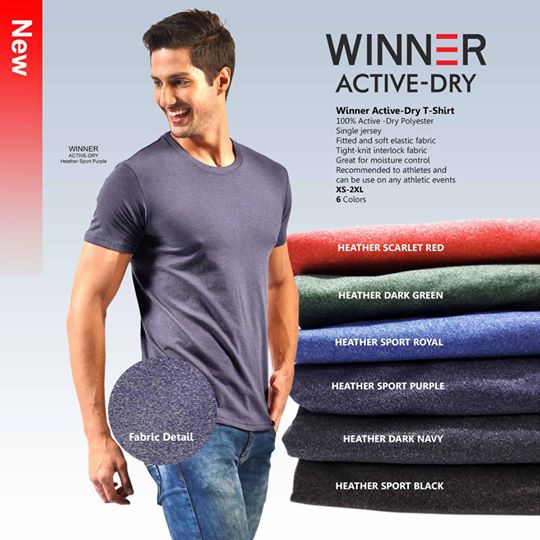 active dry shirt colors