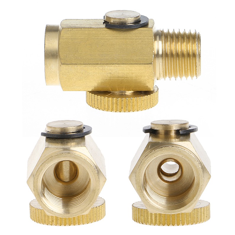 1/4''NPT Brass Compressed Air Pressure ValveInline Regulator