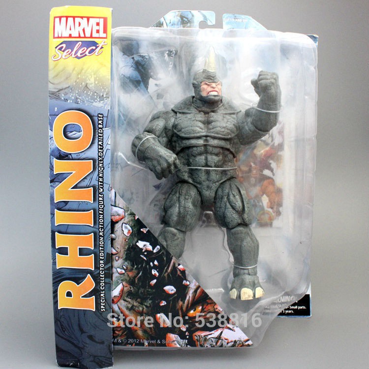 marvel select rhino action figure