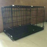 XL，Large pet cage，Black pet cage collapsible dog / cat / chicken / rabbit cage #2