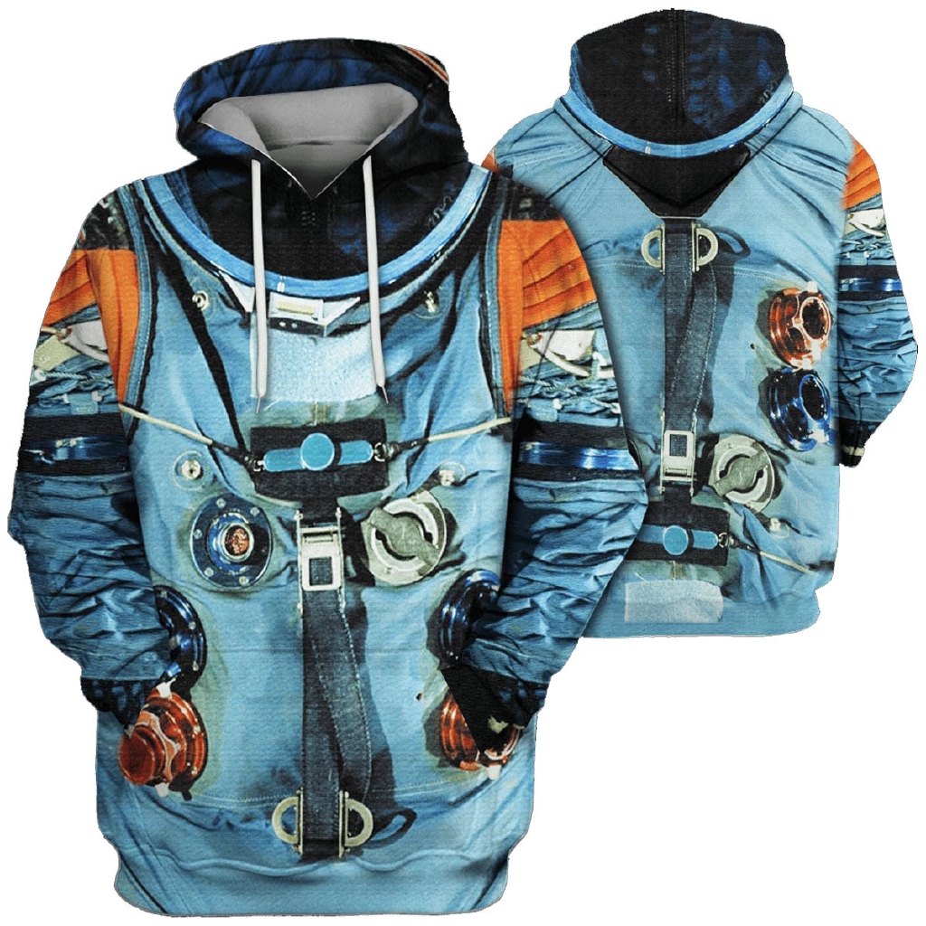 3d neil armstrong hoodie