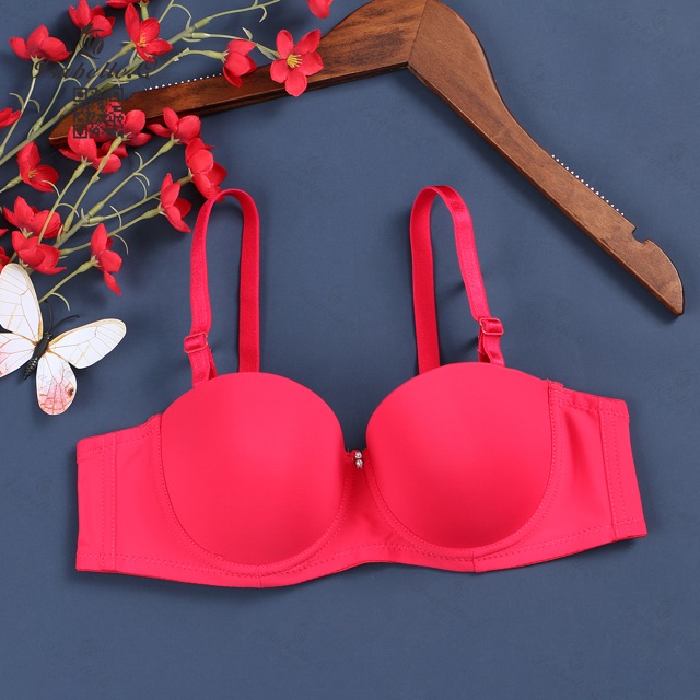 Isabelle.Q Plain Cup B Removable Straps Bra W808 | Shopee Philippines