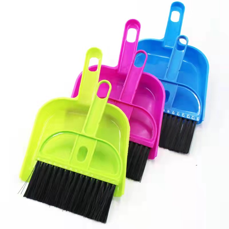 Pet Dog Poop Cleaning Tools With Dustpan Broom Sweeper Spot Cleaner