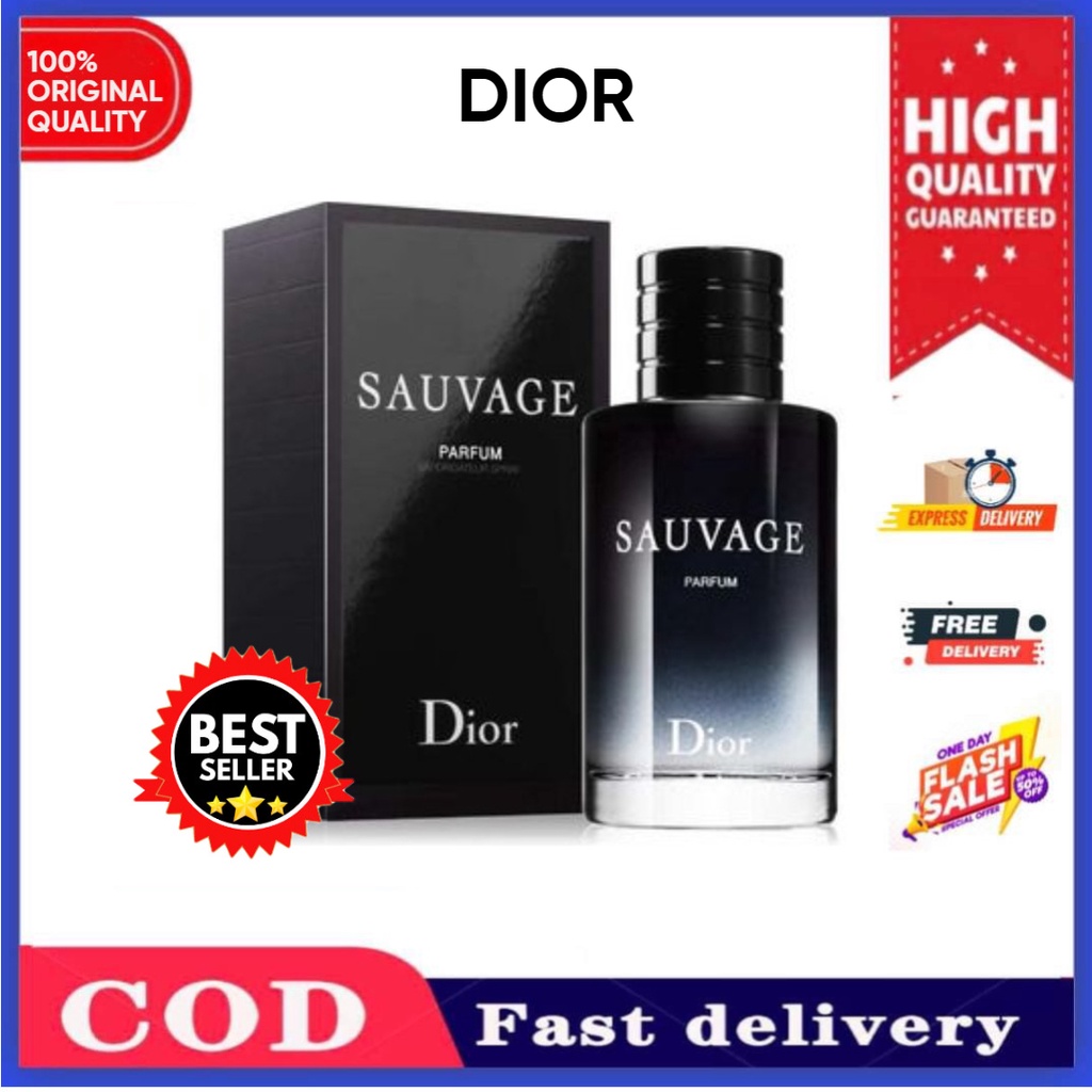 Dior Sauvage EDT 100ml for men us tester perfume Eau de Toilette oil based perfumes long lasting