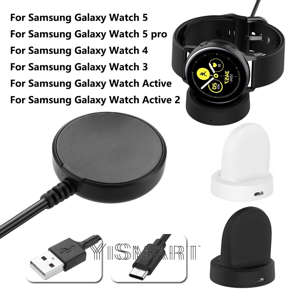 Samsung Galaxy Watch 5 4 3 Pro Classic Active 2 Cable Charger 1M