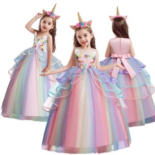 unicorn dress for 10 year olds