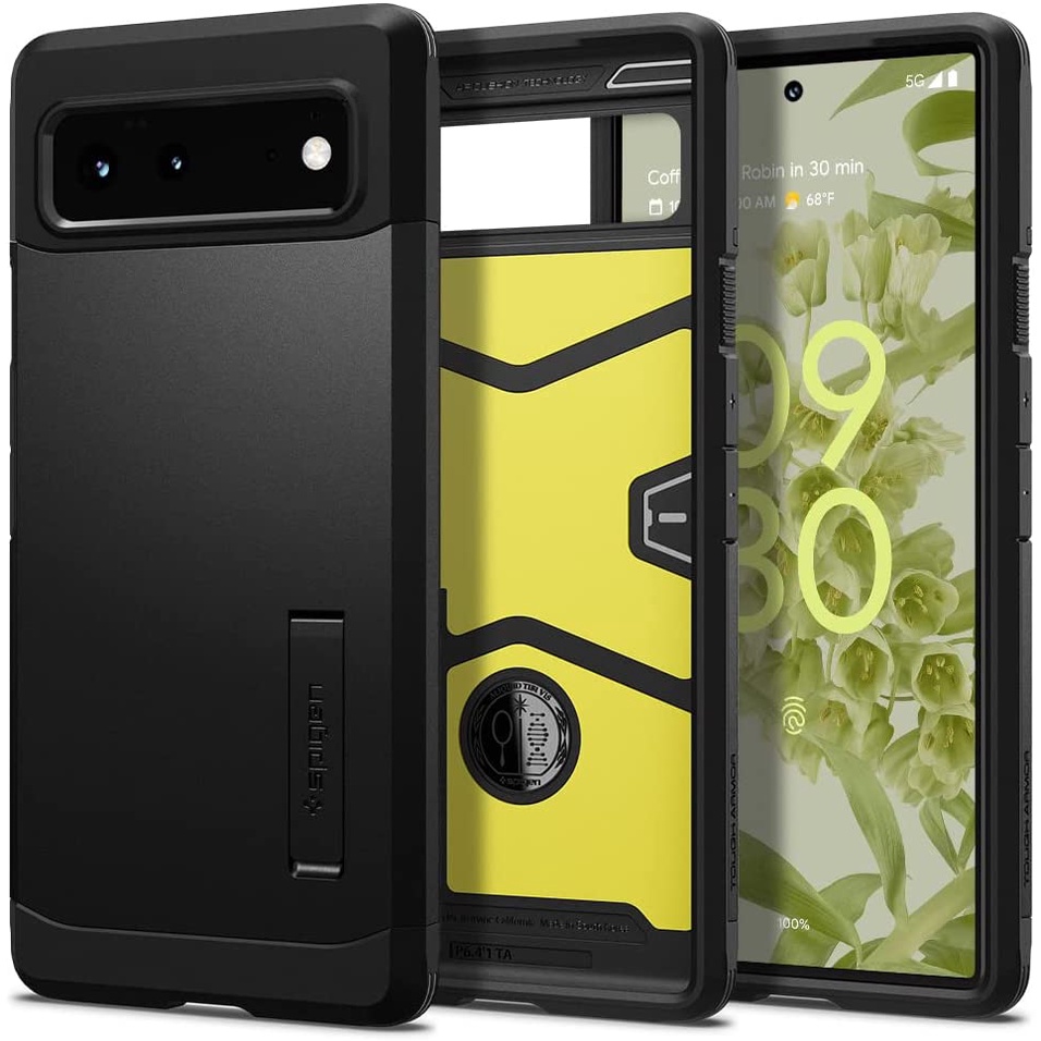 Spigen Pixel 6, 6 Pro Tough Armor Case (2021) Black Shopee Philippines