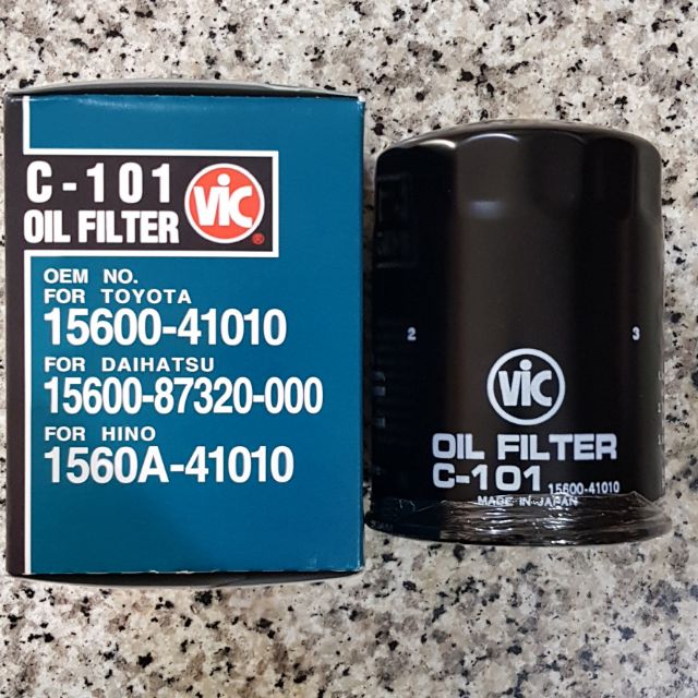 Vic Oil Filter C 101 Shopee Philippines