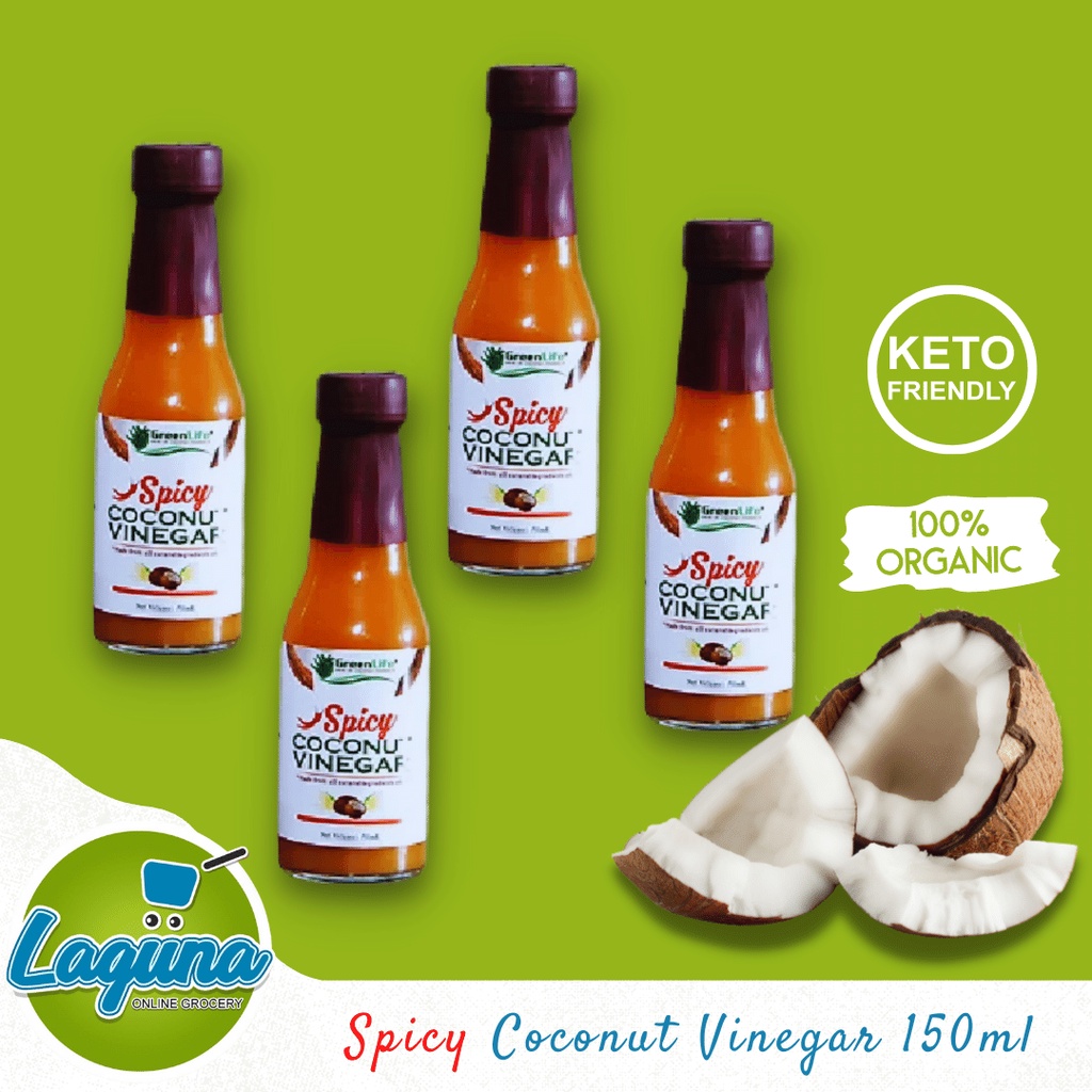 Spicy Coconut Vinegar 150ml Organic And Keto Friendly Shopee Philippines