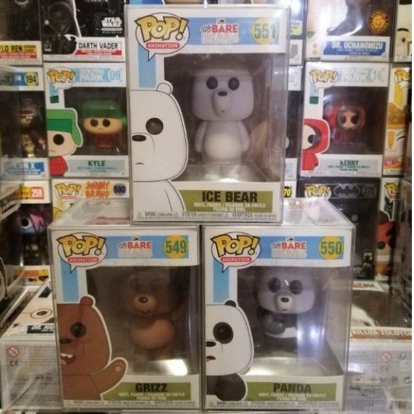 We Bare Bears (Set) Funko Pop! - Authentic with Protector | Shopee ...