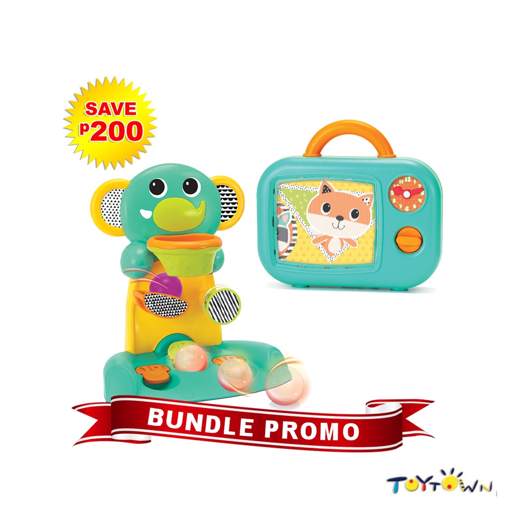 Blue Box Bundle Promo ( Shoot 'n Score Happy Hoops & Musical TV