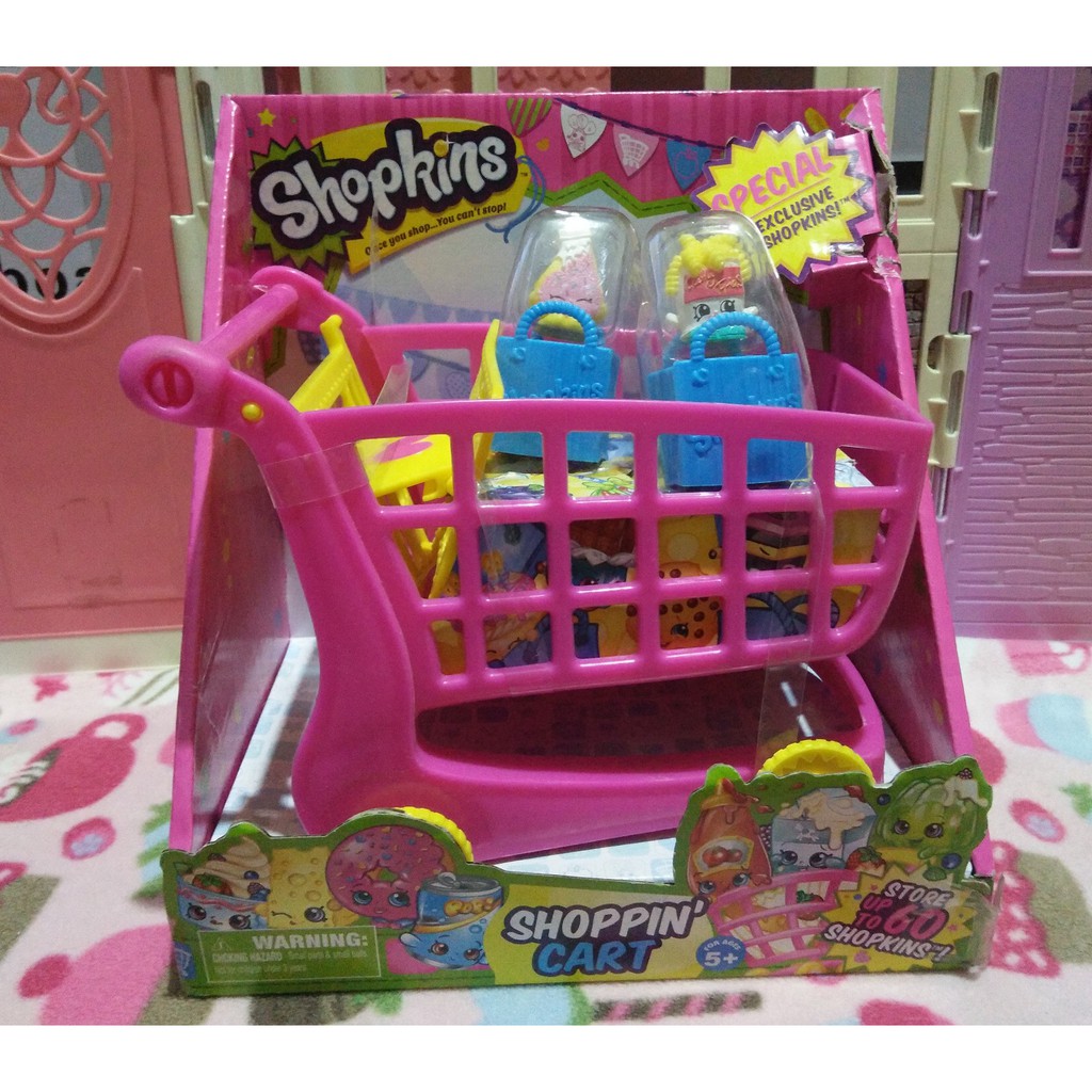 shopkins shopping trolley