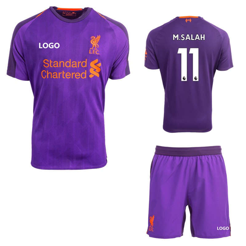 boys purple liverpool kit